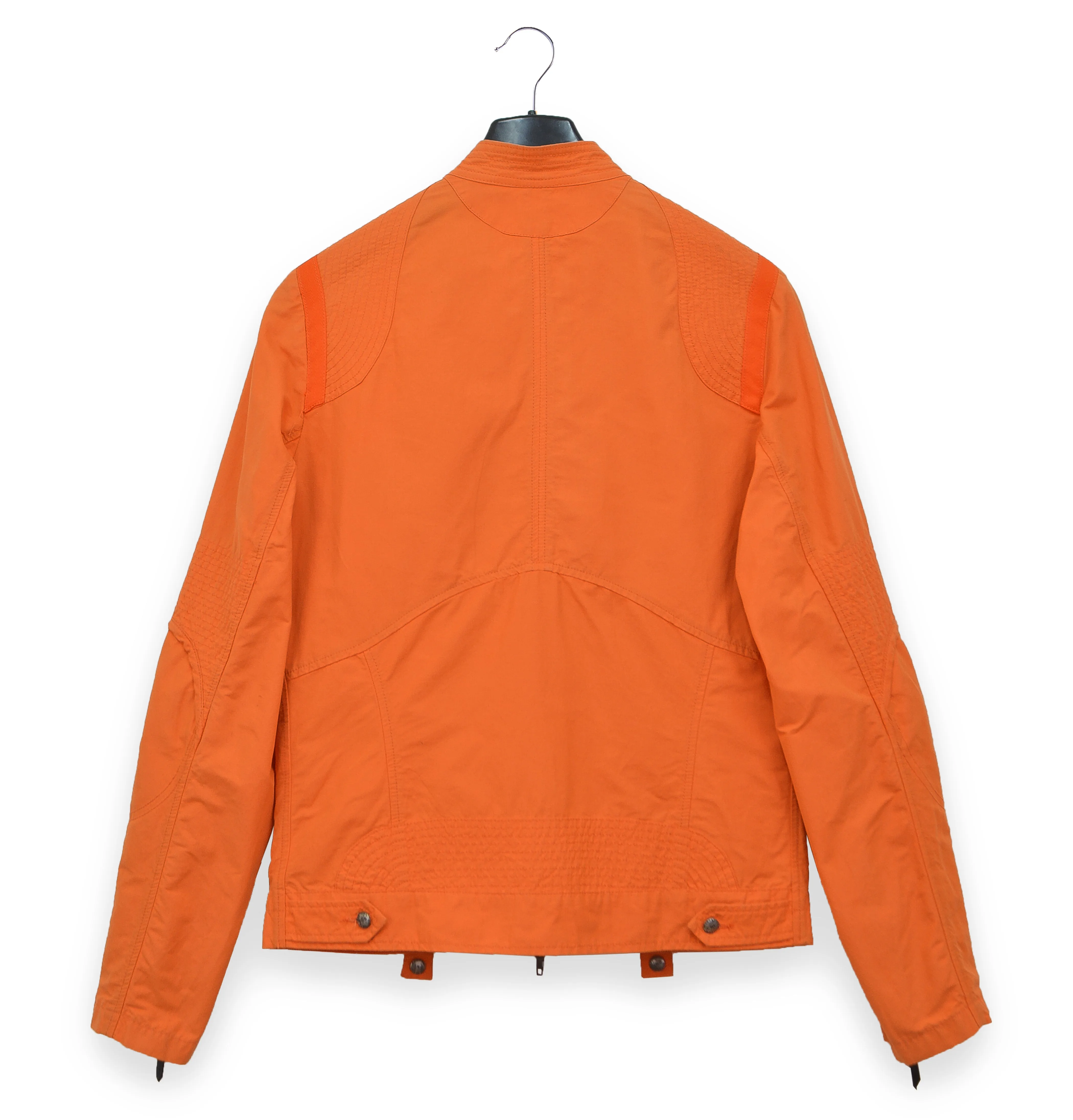 2006 Biker Blouson with Asymmetric Pockets in Compact Cotton