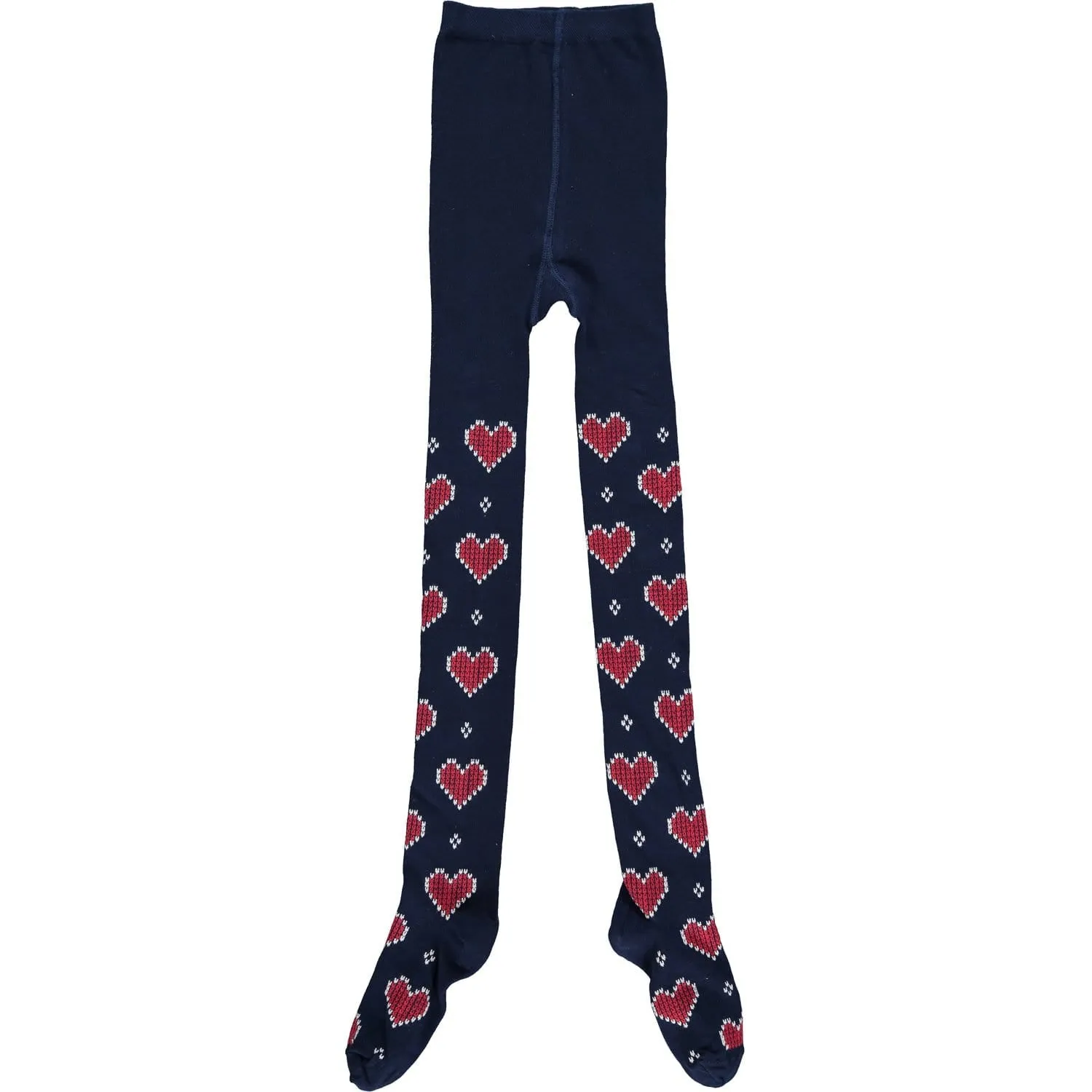 A DEE - Heart Tights - Navy