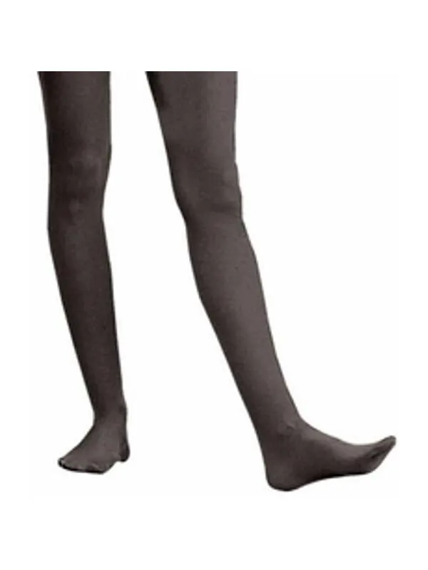 Adult Solid Black Nylon Tights