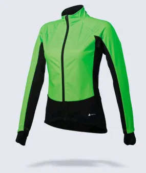 BBB ALPINESHIELD WOMENS WINTER JACKET NEON GREEN