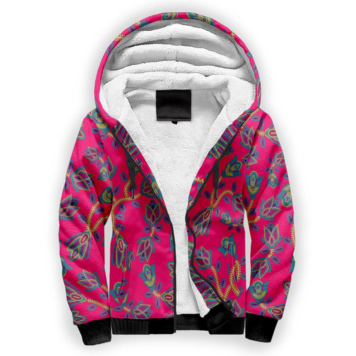 Beaded Nouveau Lemonade Sherpa Hoodie