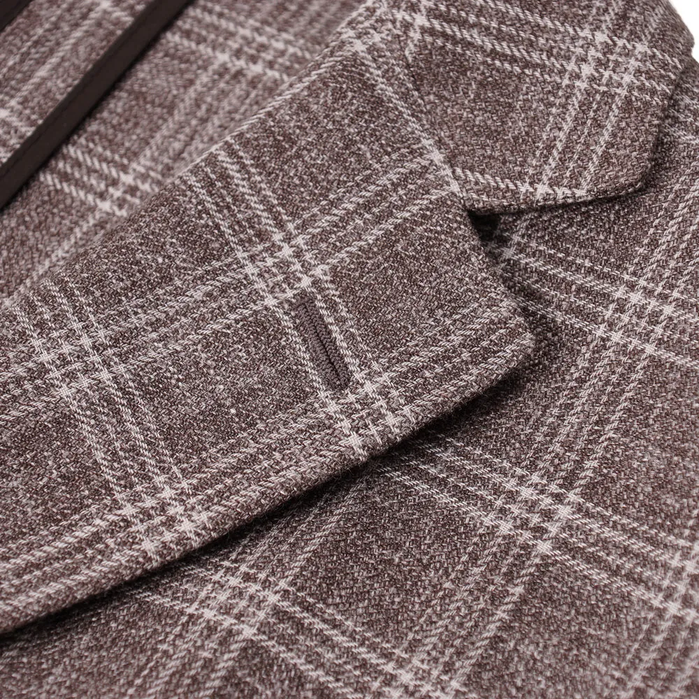 Belvest Unlined Linen-Wool-Silk Sport Coat