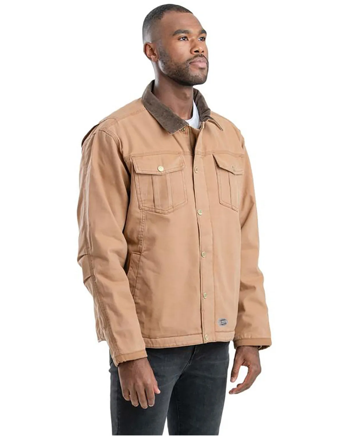 Berne Tall Vintage Washed Sherpa-Lined Work Jacket