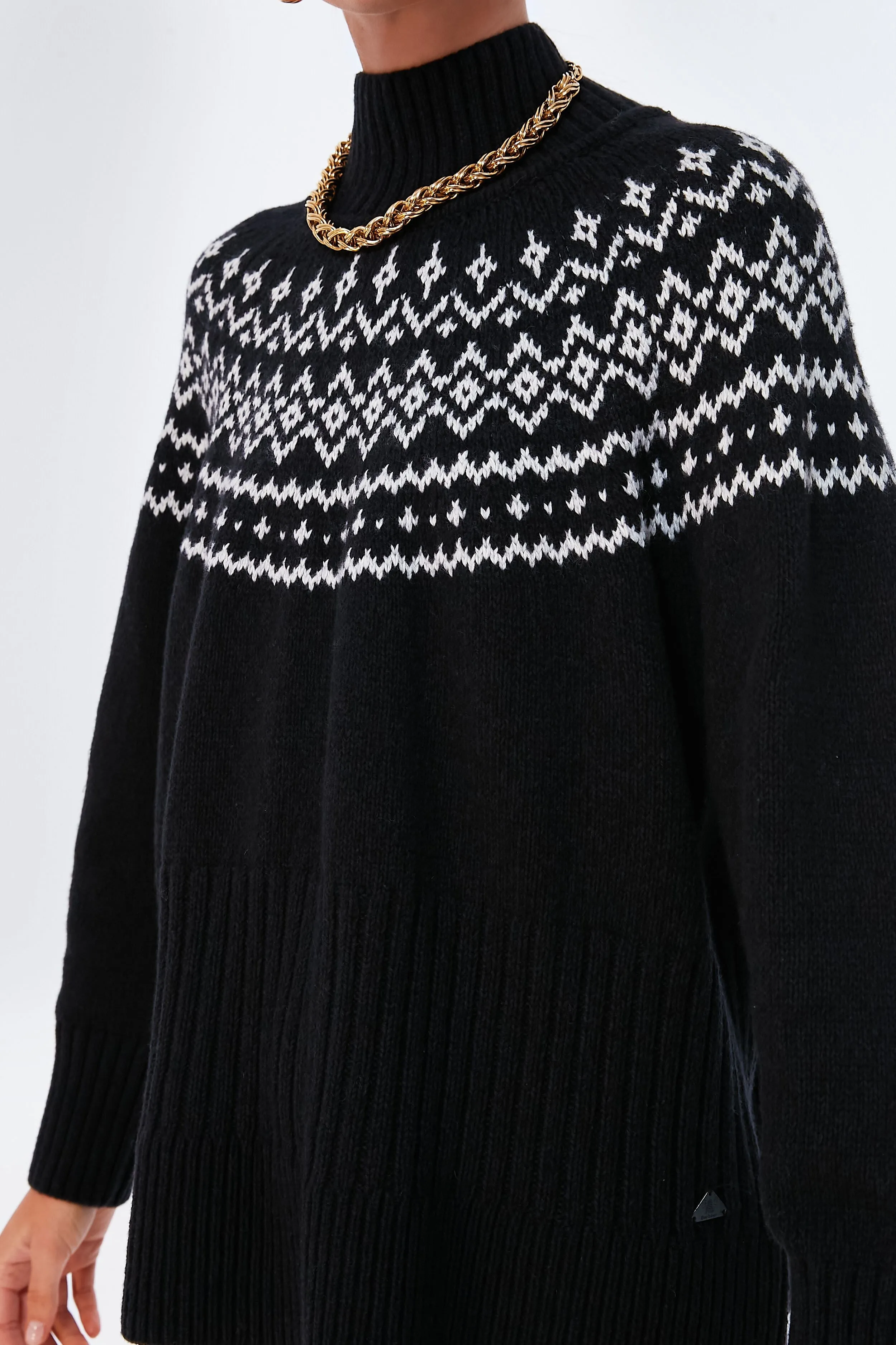 Black Amberley Knit