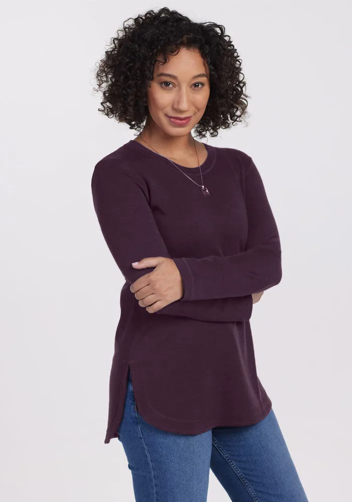 Blair Tunic - Deep Plum