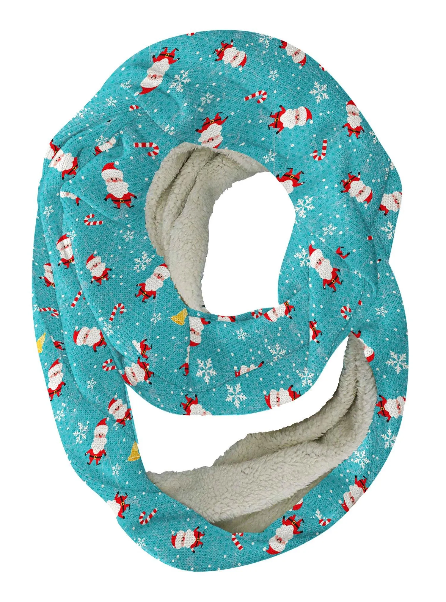 Blue Santa Infinity Scarf