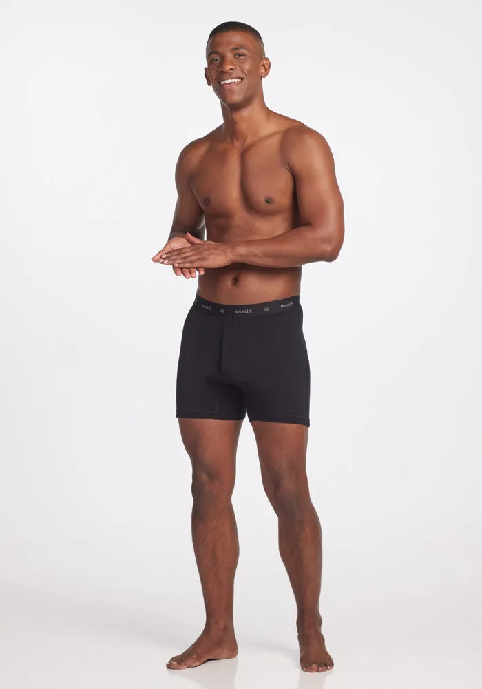 Breathe Boxer Shorts - Black