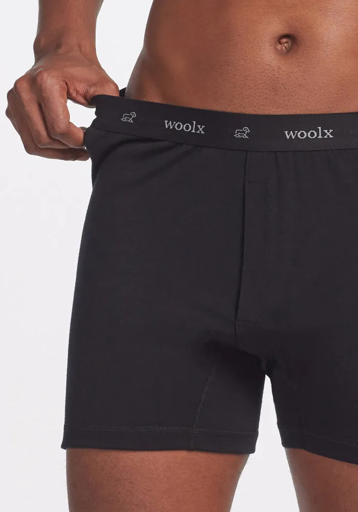 Breathe Boxer Shorts - Black