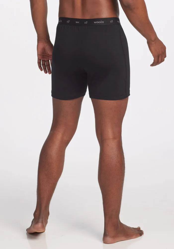 Breathe Boxer Shorts - Black