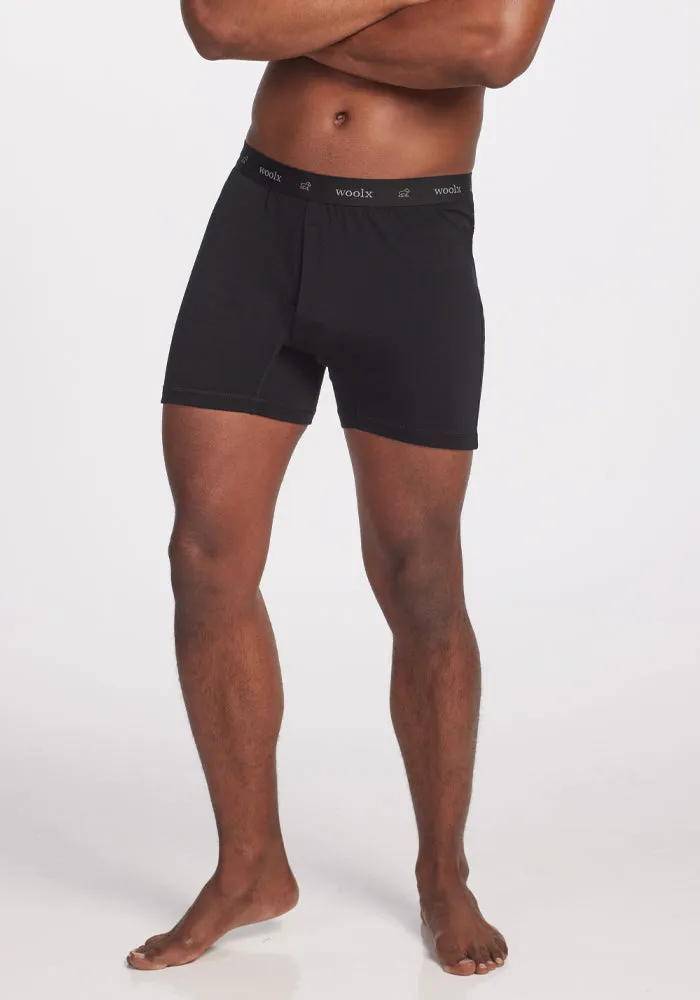 Breathe Boxer Shorts - Black