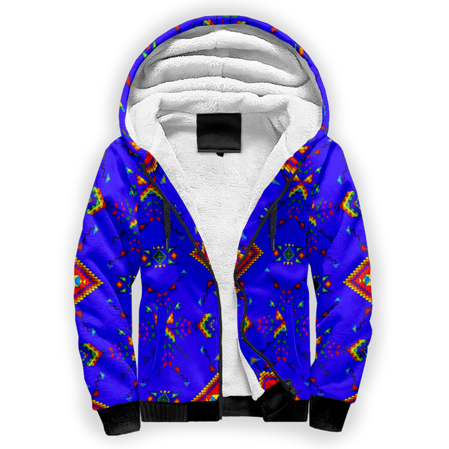 Buffalo Jump Blue Sherpa Hoodie