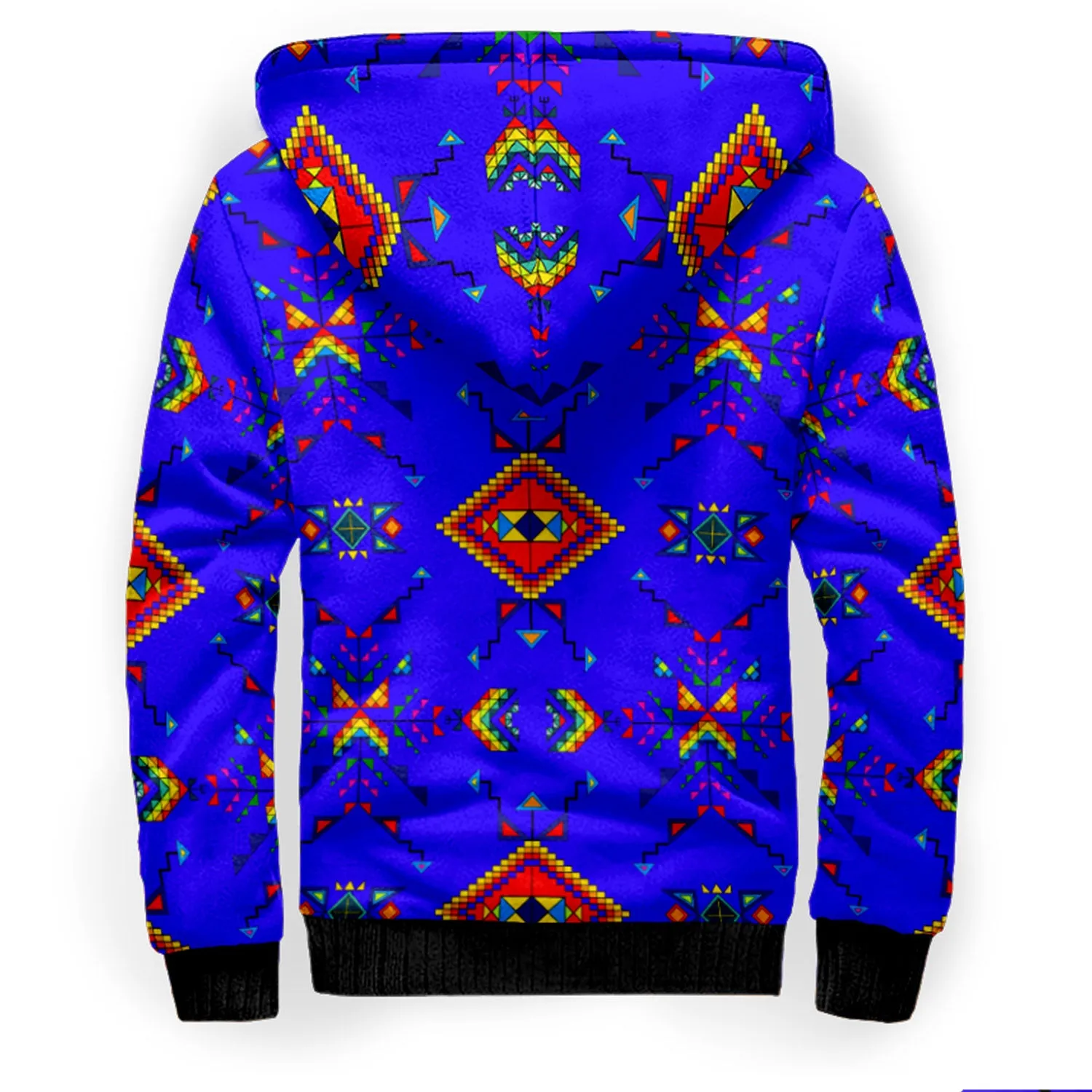 Buffalo Jump Blue Sherpa Hoodie