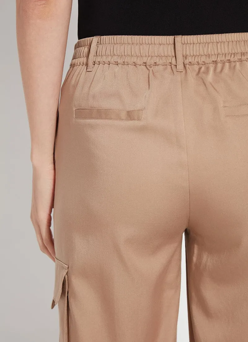 Calypso Cargo Pant in tanned by Lysse