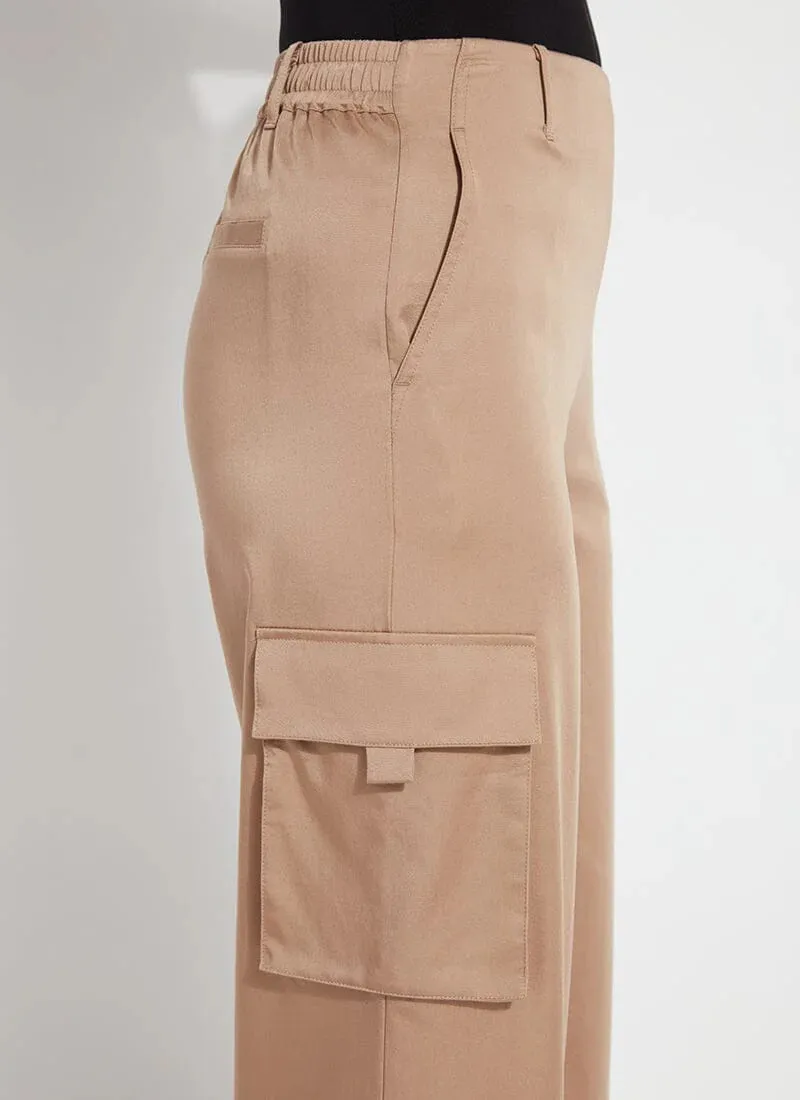 Calypso Cargo Pant in tanned by Lysse