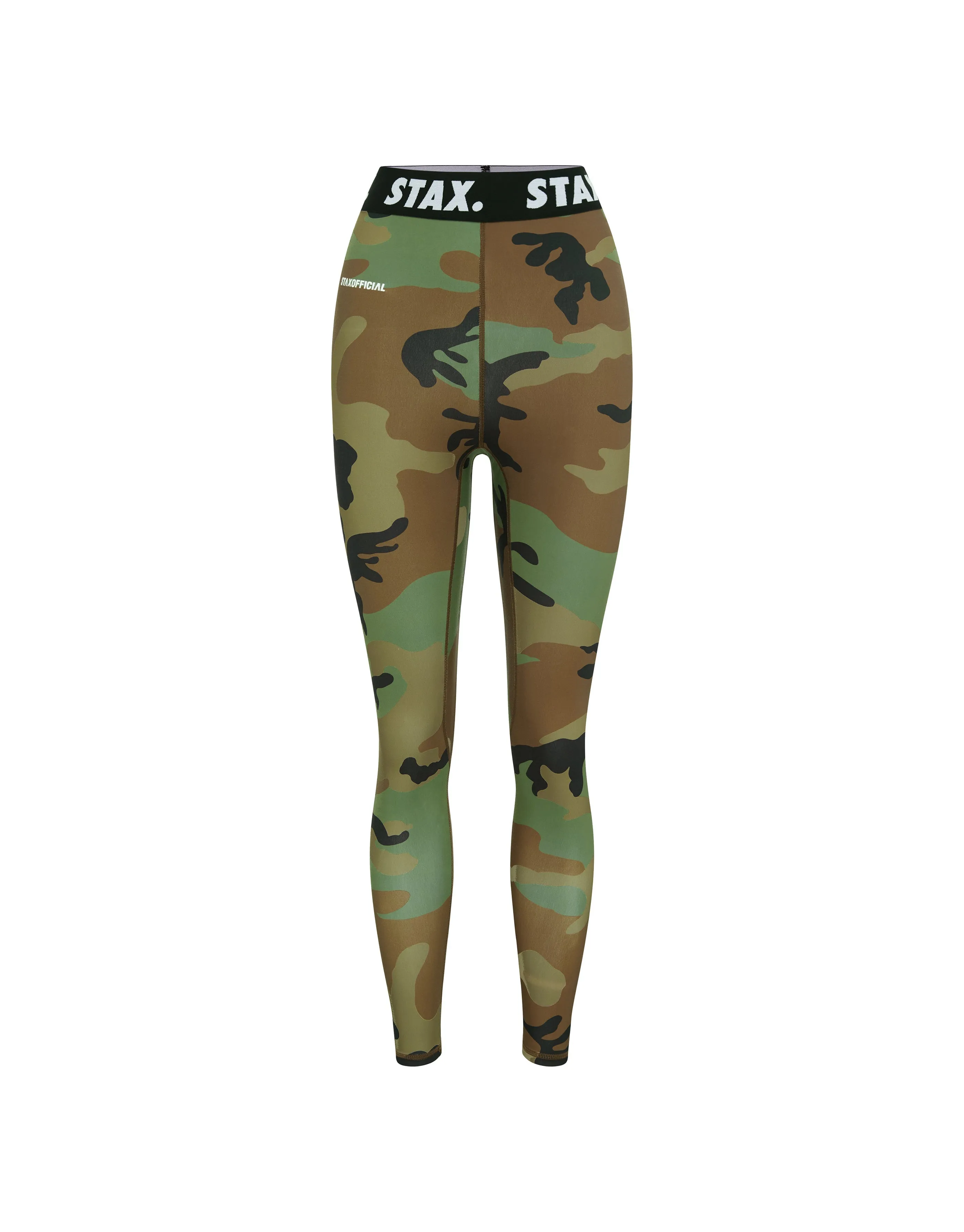 Camo WB Tights Full Length - Black