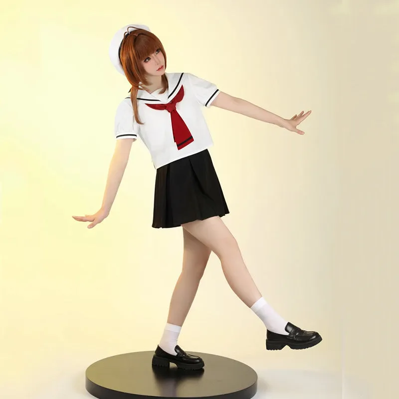 Cardcaptor Sakura Sakura Kinomoto School Uniform Cosplay Costume