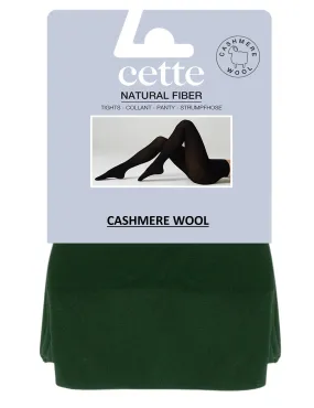 Cette Lima Cashmere Wool Tights Emerald