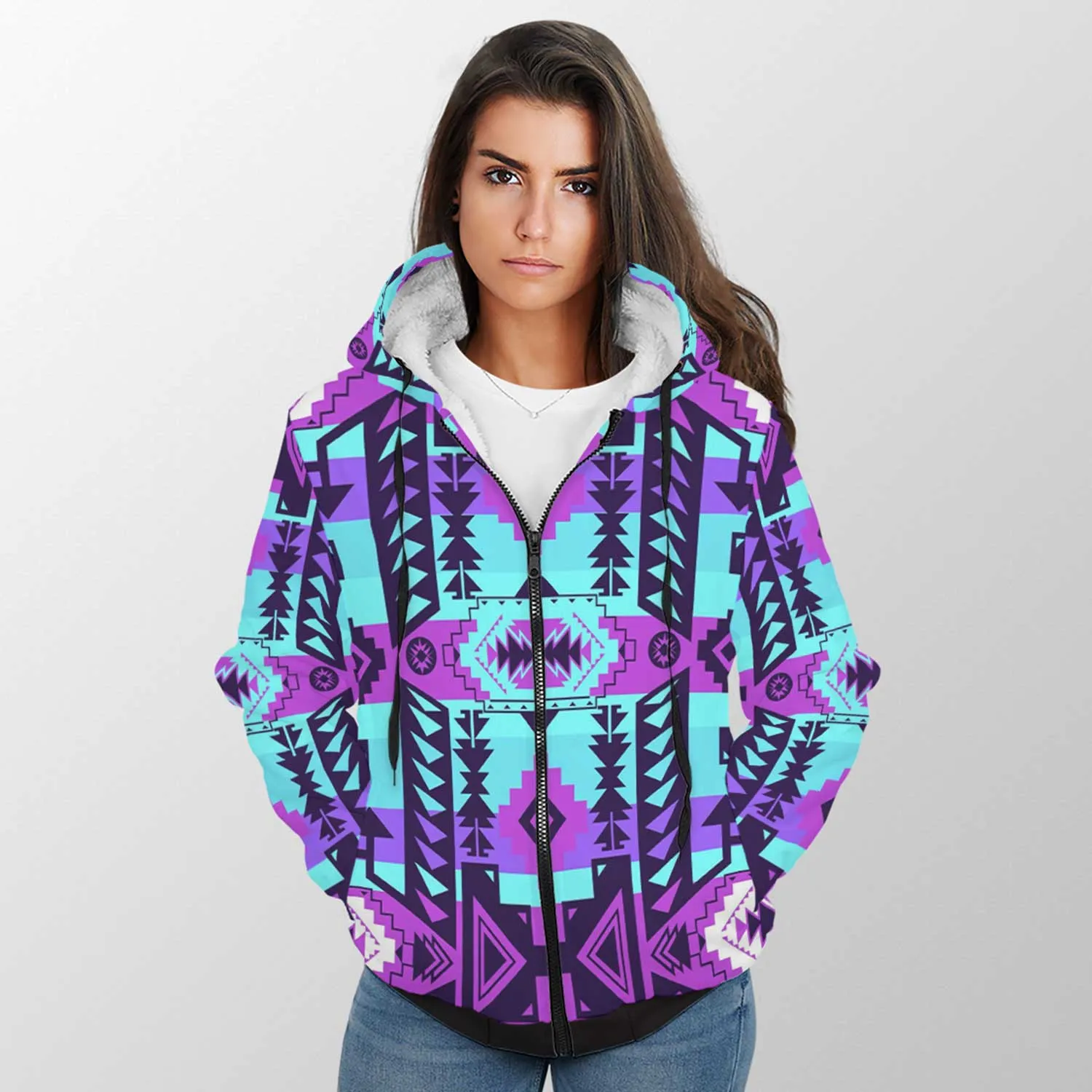 Chiefs Mountain Moon Shadow Sherpa Hoodie