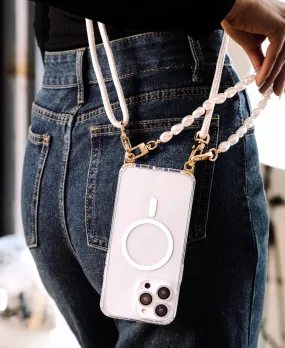 Clear MagSafe Crossbody Case Set