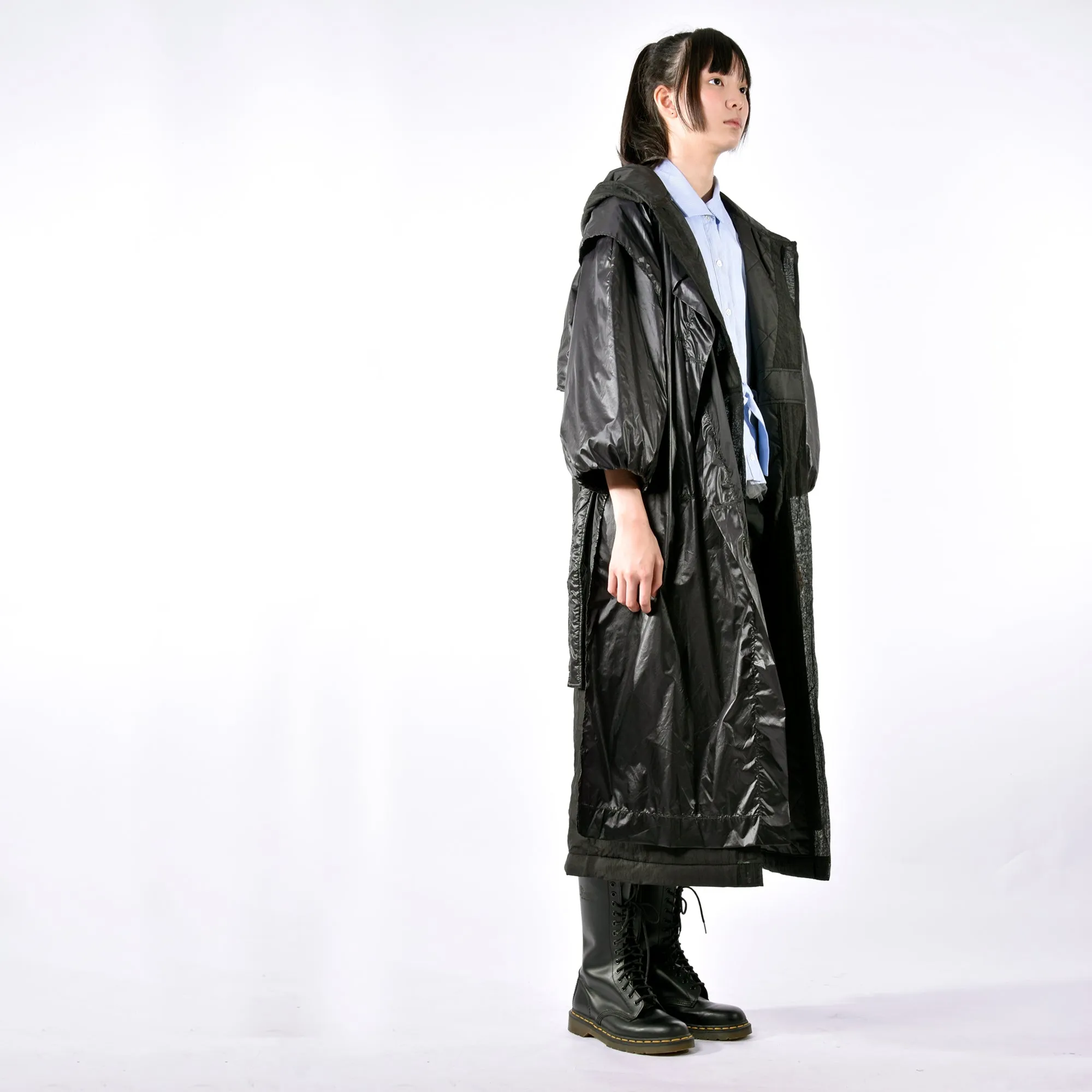 Coat -  Hooded Mask Long Coat