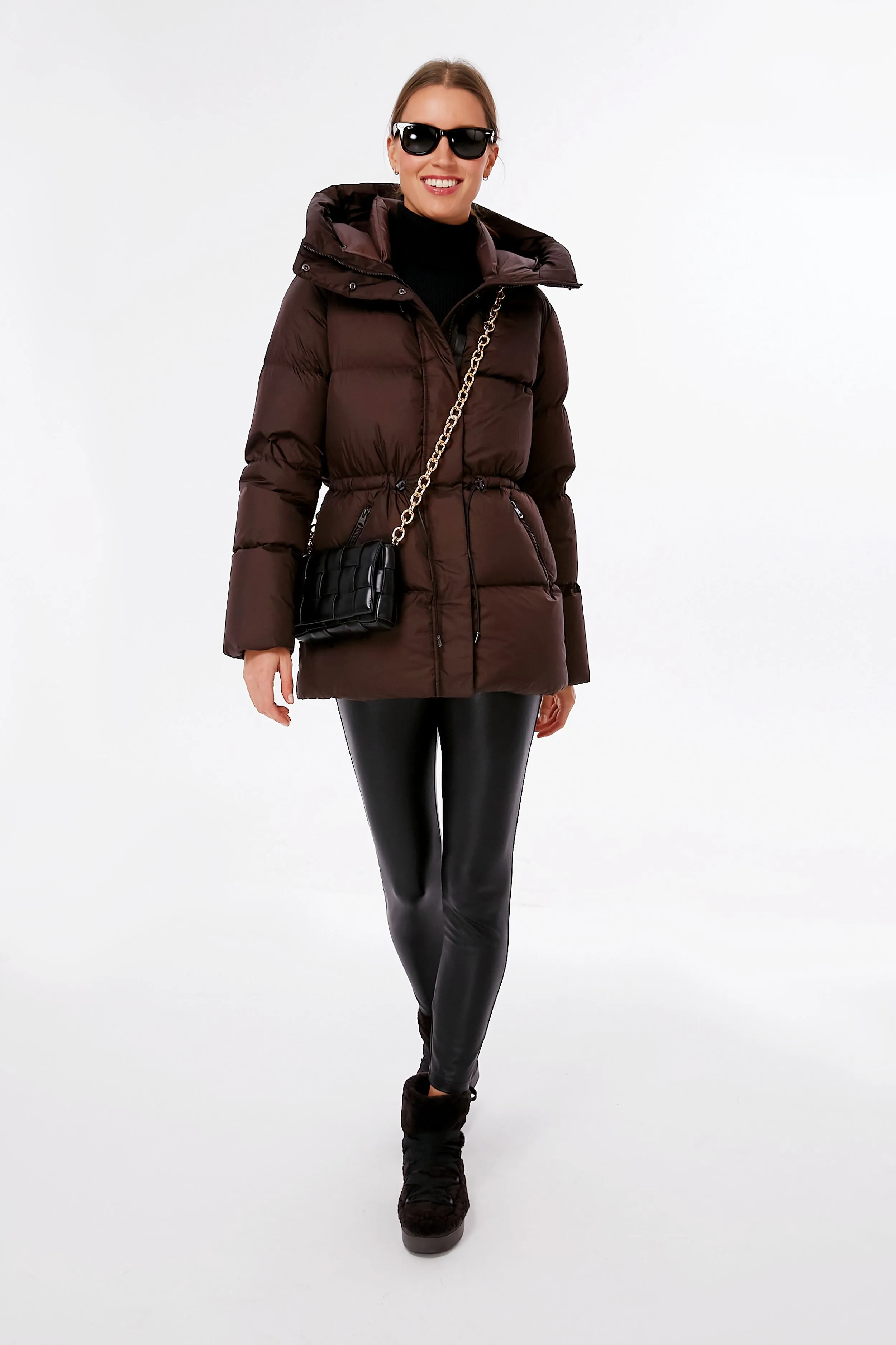 Coffee Freya Down Coat