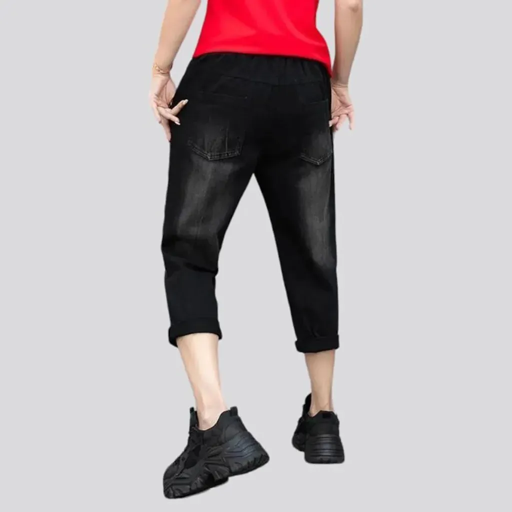 Color women's jeans pants