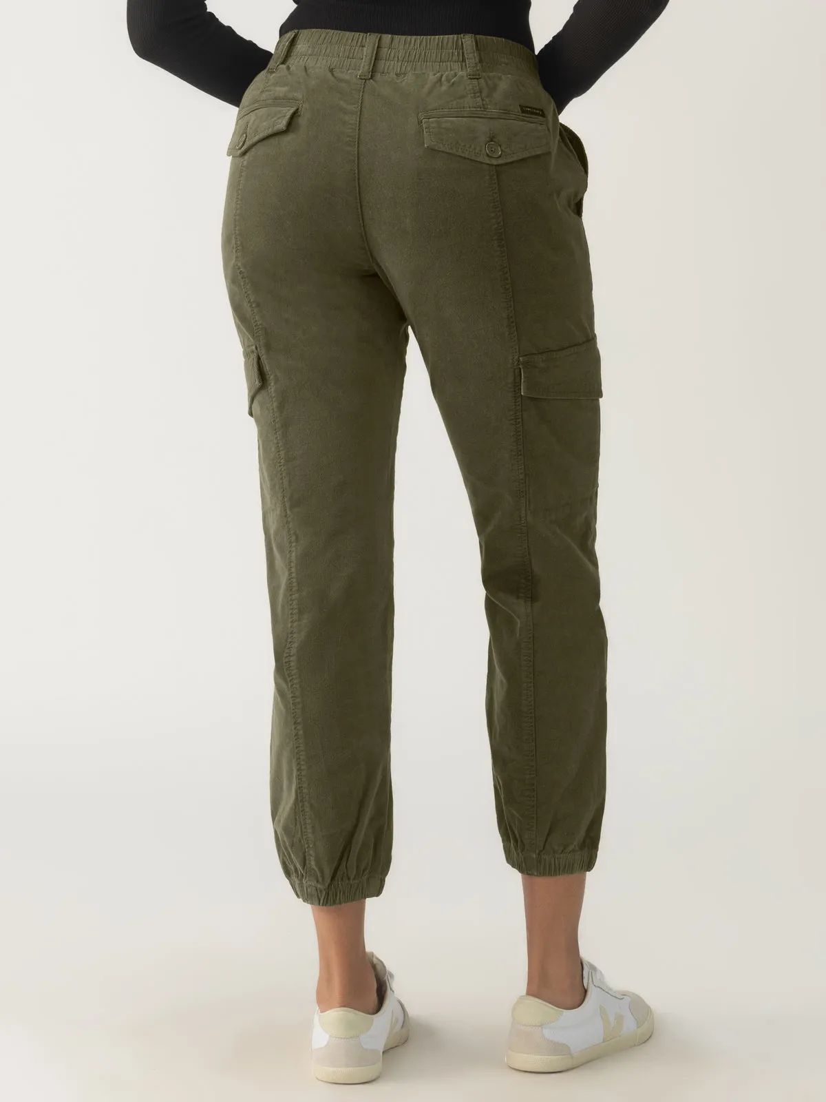 Corduroy Relaxed Rebel Standard Rise Pant Burnt Olive