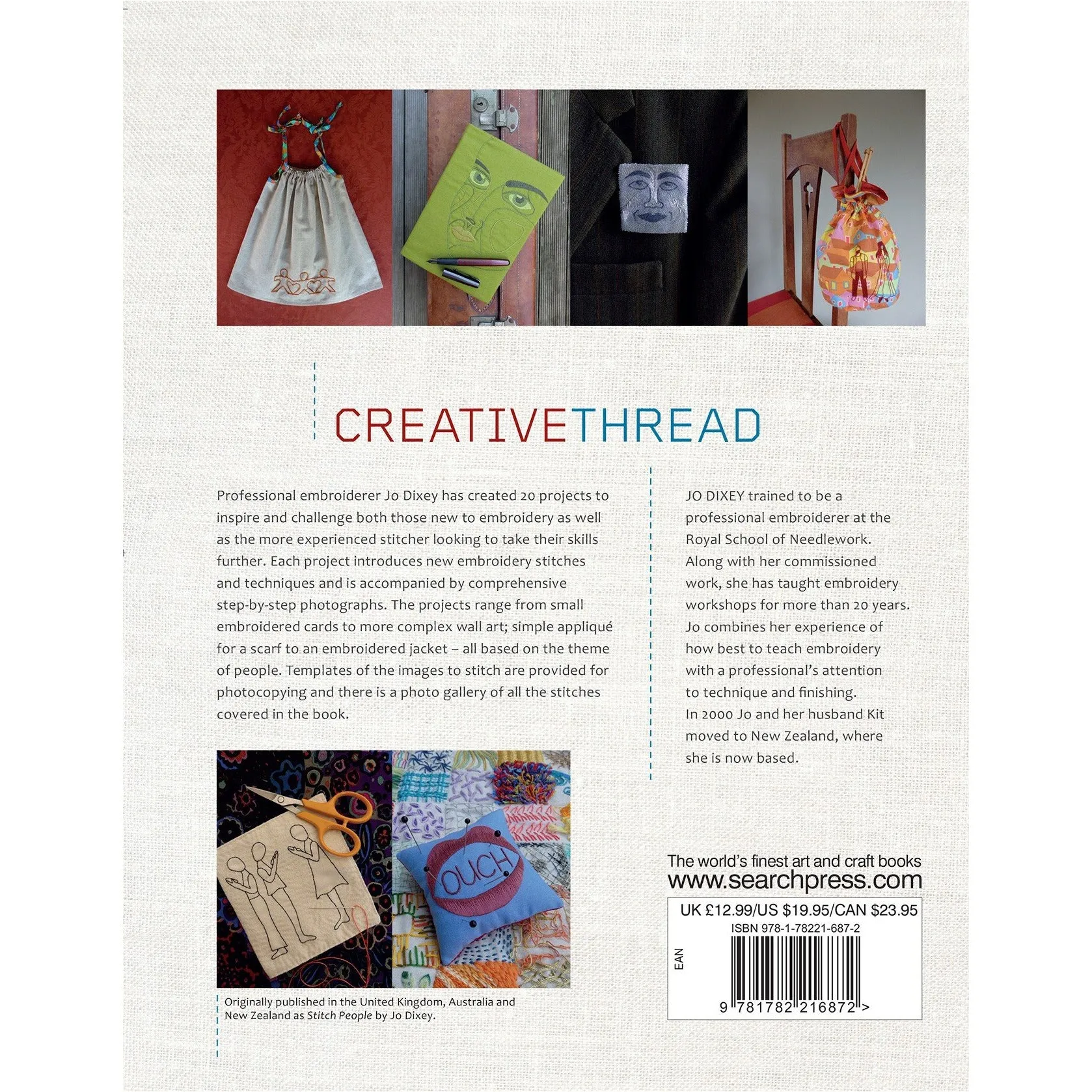 Creative Thread Embroidery Book