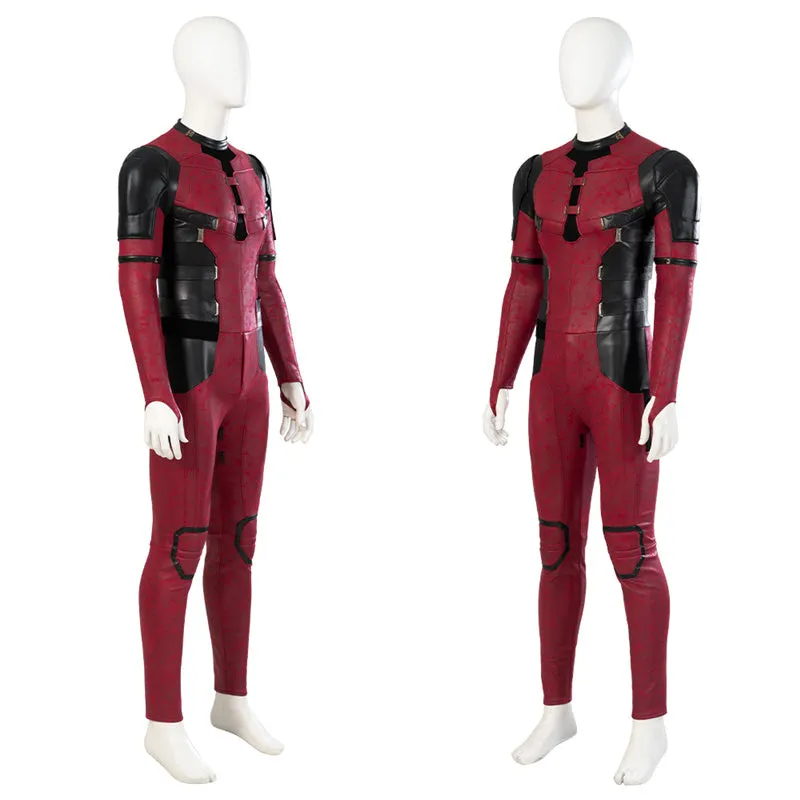 Deadpool 3 Ryan Reynolds Cosplay Costume Superhero Deadpool Bodysuit Outfit Halloween Carnival Suit