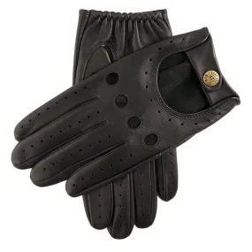 DENTS Silverstone Touchscreen Leather Driving Gloves - Mens Unlined - Black