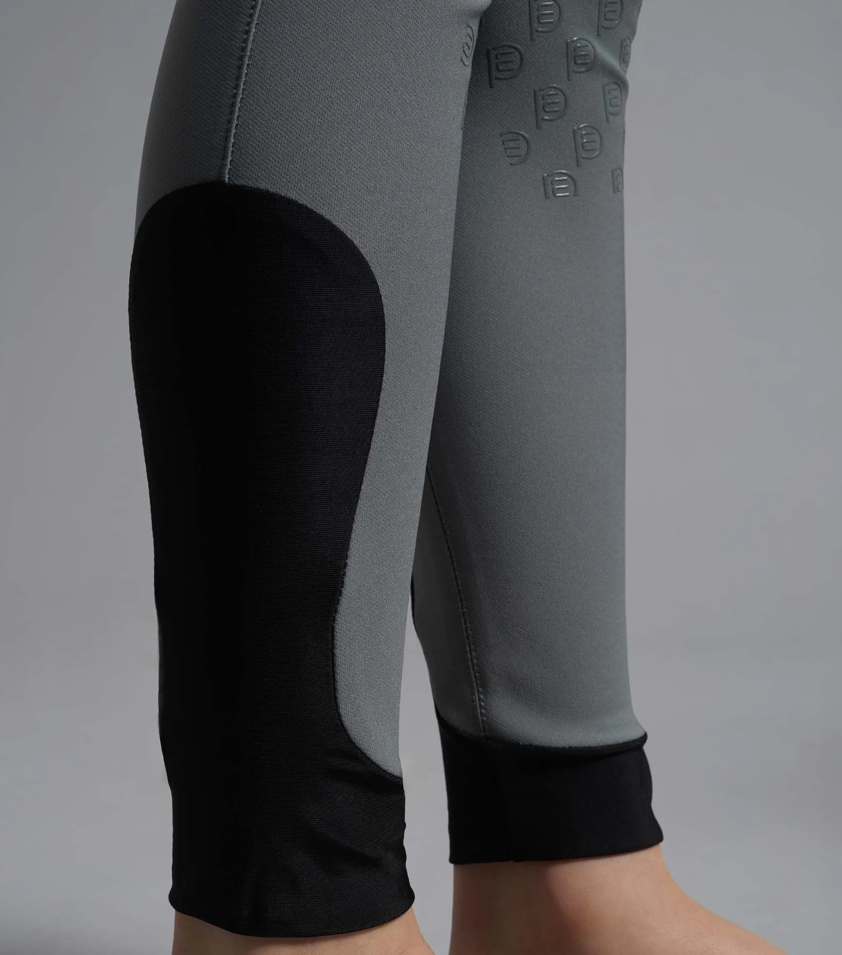 Derby Boys Riding Breeches Grey