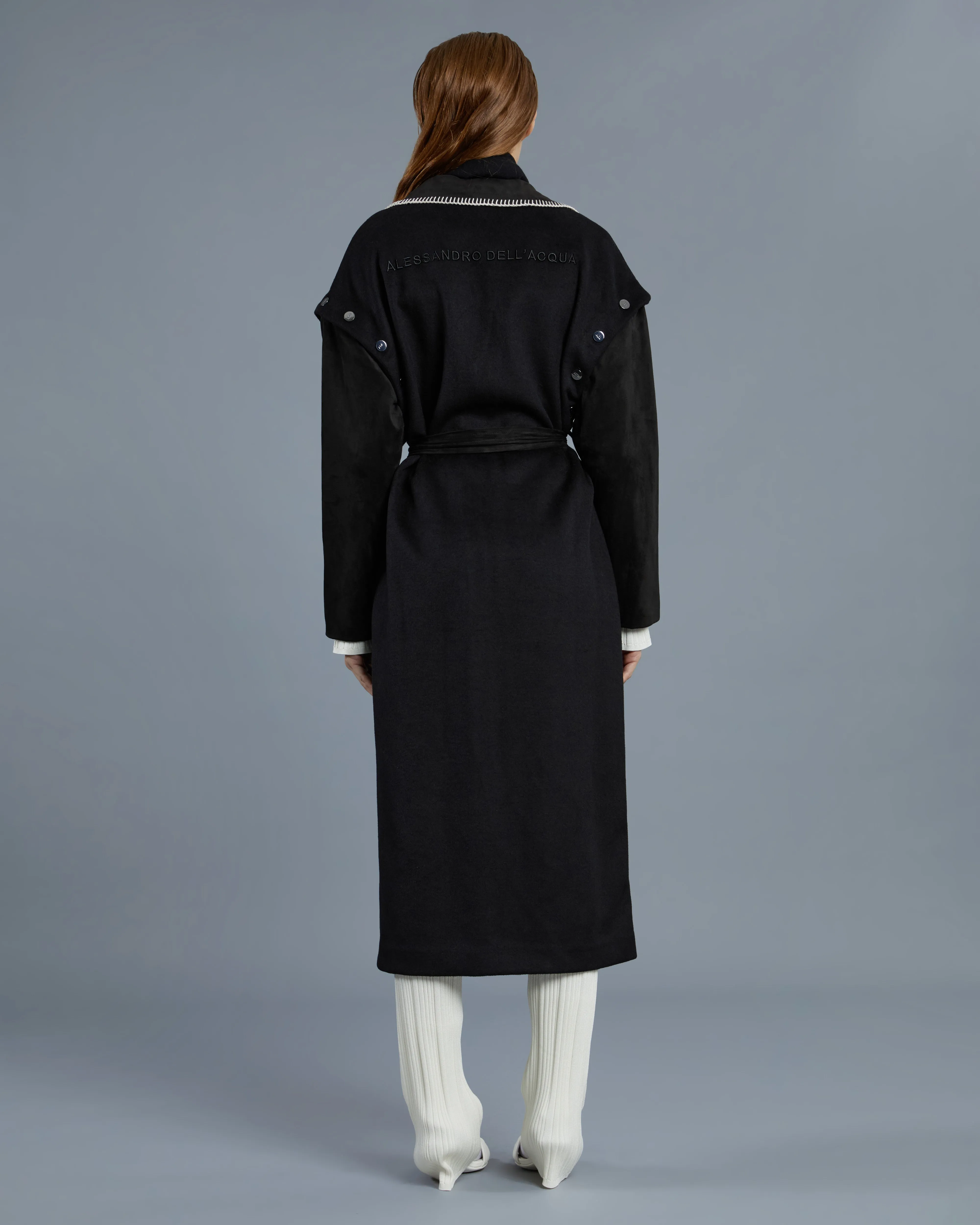 Detachable Sleeves Coat