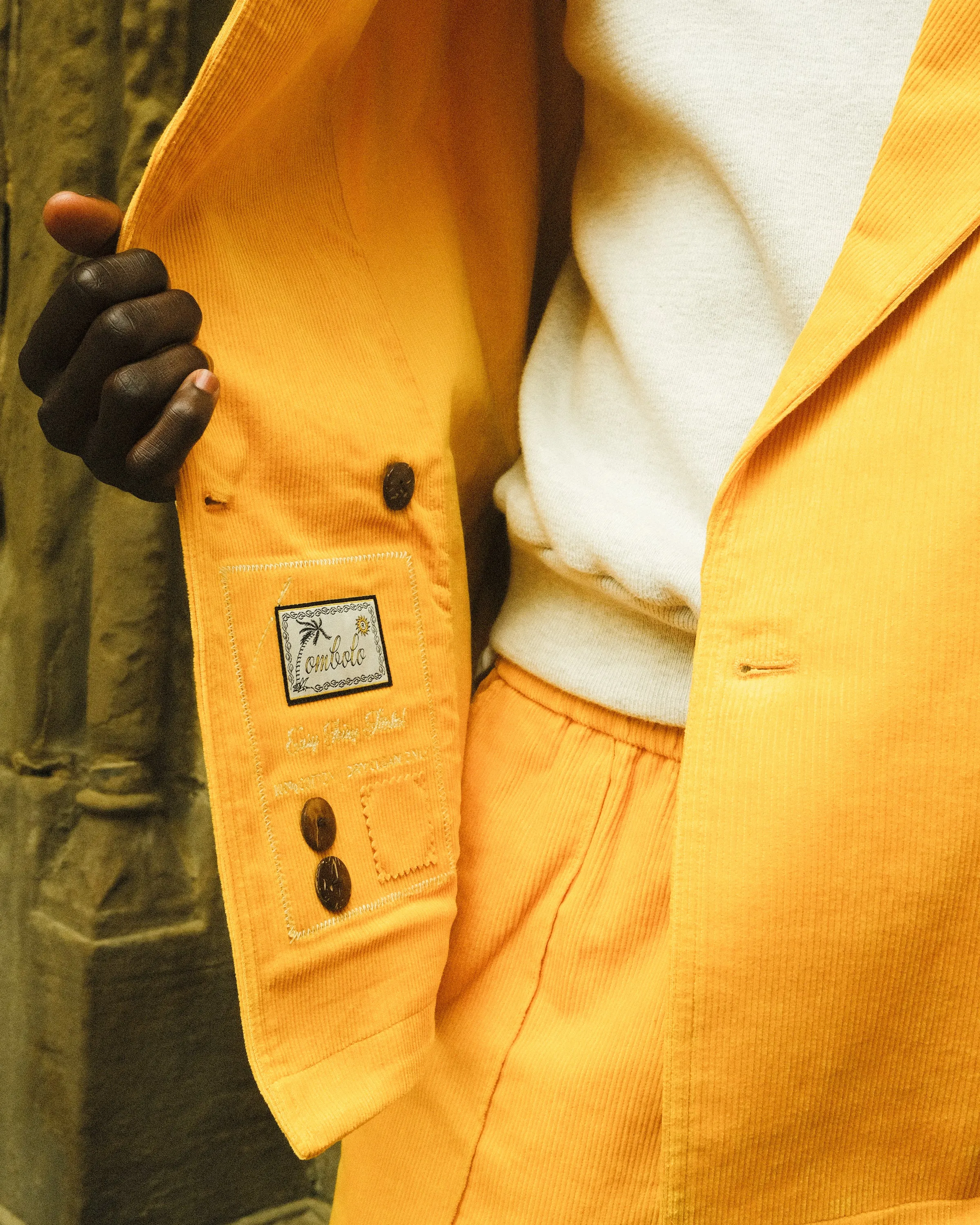 Easy-Going Jacket (Saffron Corduroy)