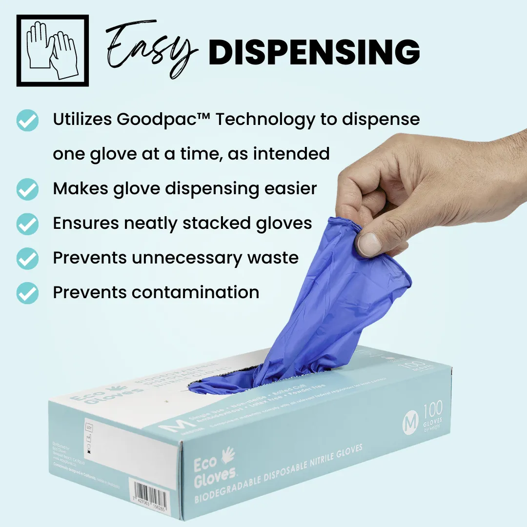 Eco Gloves Biodegradable Nitrile Gloves (4 Mil) - SAMPLE FOLDER