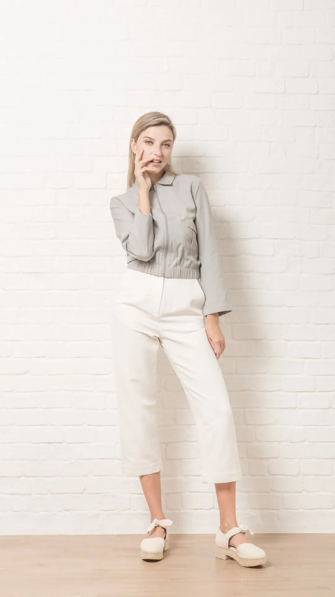 EcoWeave Ankle-Length Sustainable Work Pants