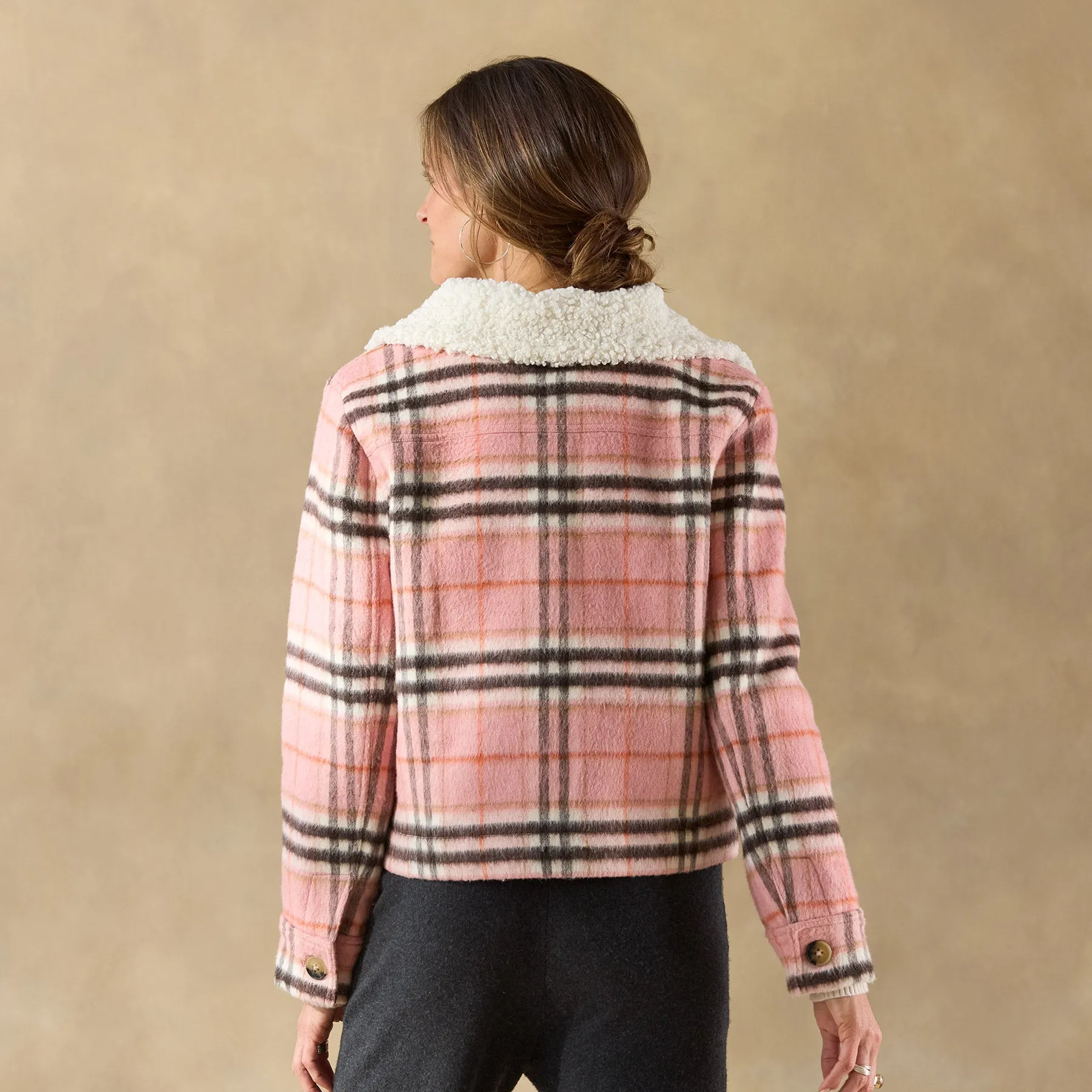 Edith Plaid Jacket