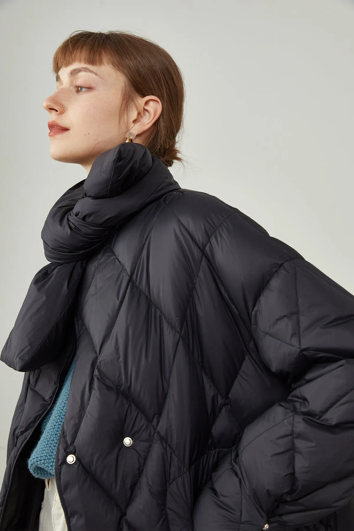 Fansilanen | Gilberte Scarf Down Coat