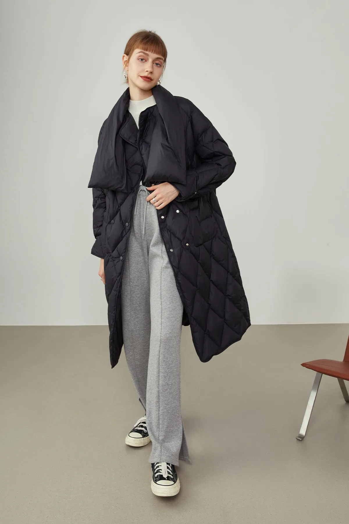 Fansilanen | Gilberte Scarf Down Coat