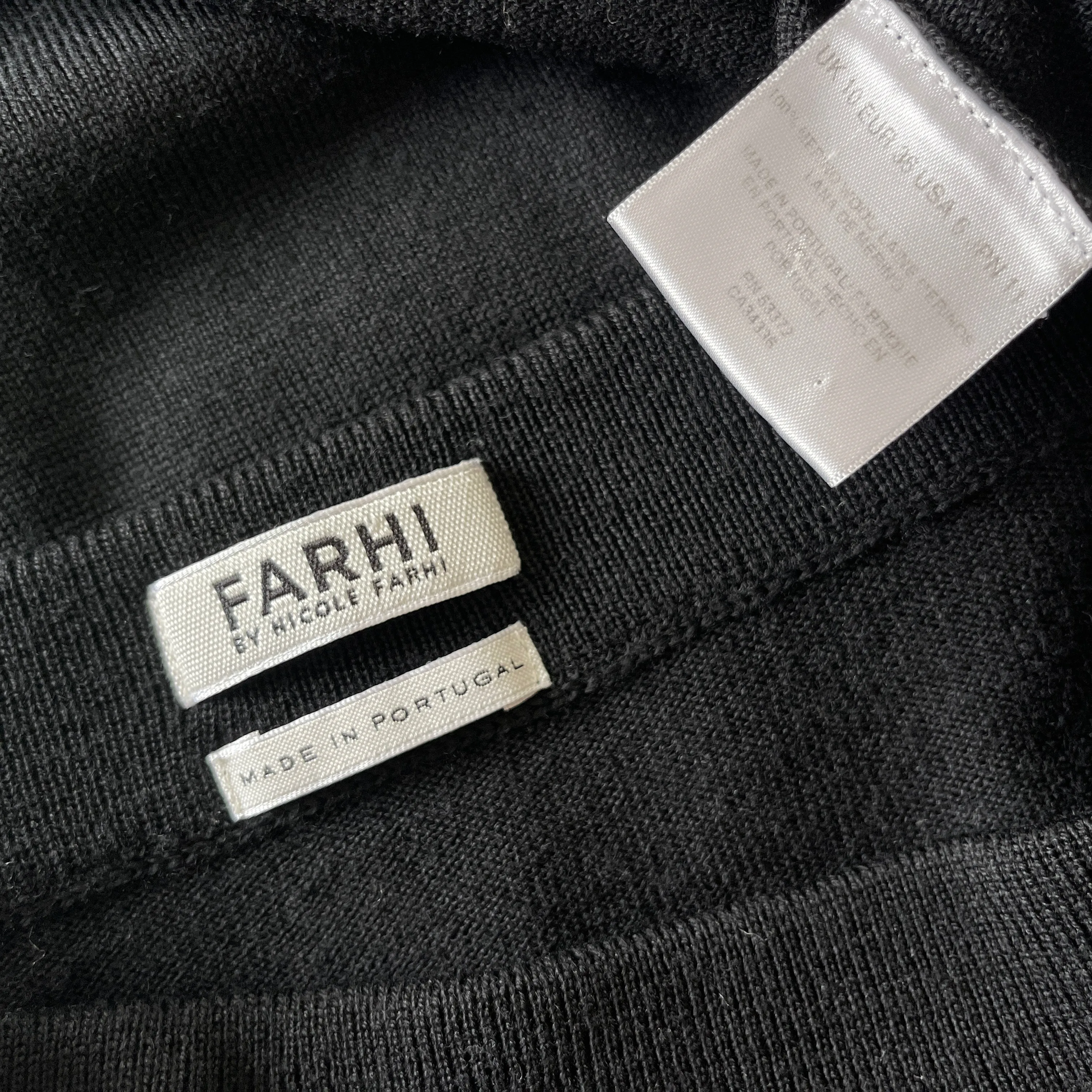 FARHI Wool Skirt