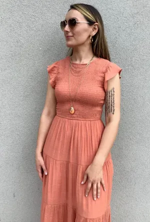 Feeling Peachy Dress