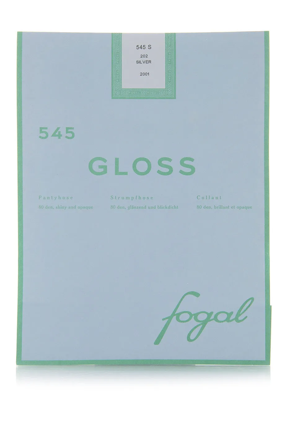 FOGAL 545 GLOSS Opaque Tights 202 Silver