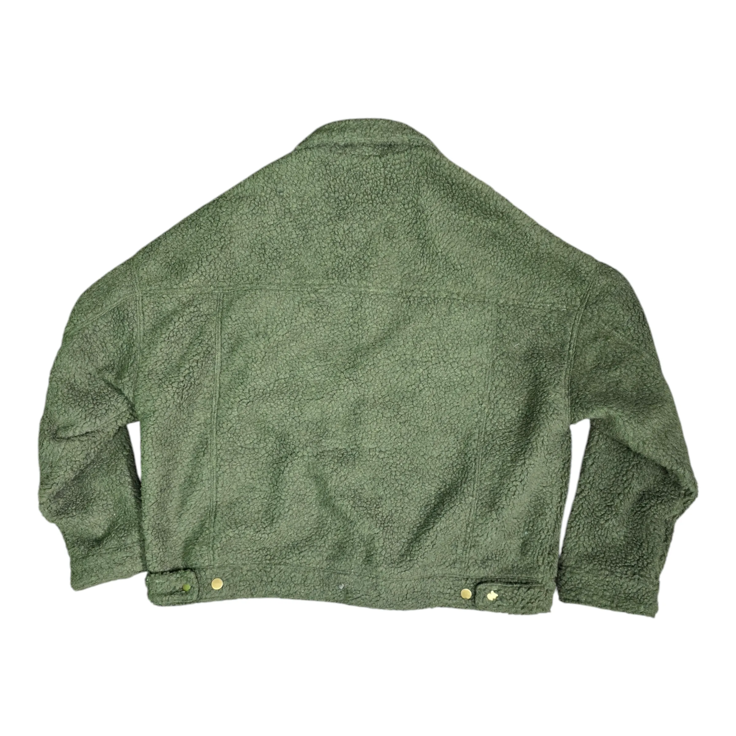 FW/24 SIA "OLIVE" SHERPA TRUCKER JACKET