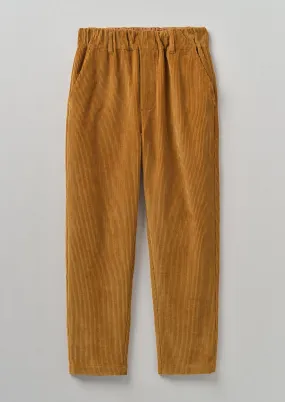 Gabi Organic Cord Pull On Pants | Toffee