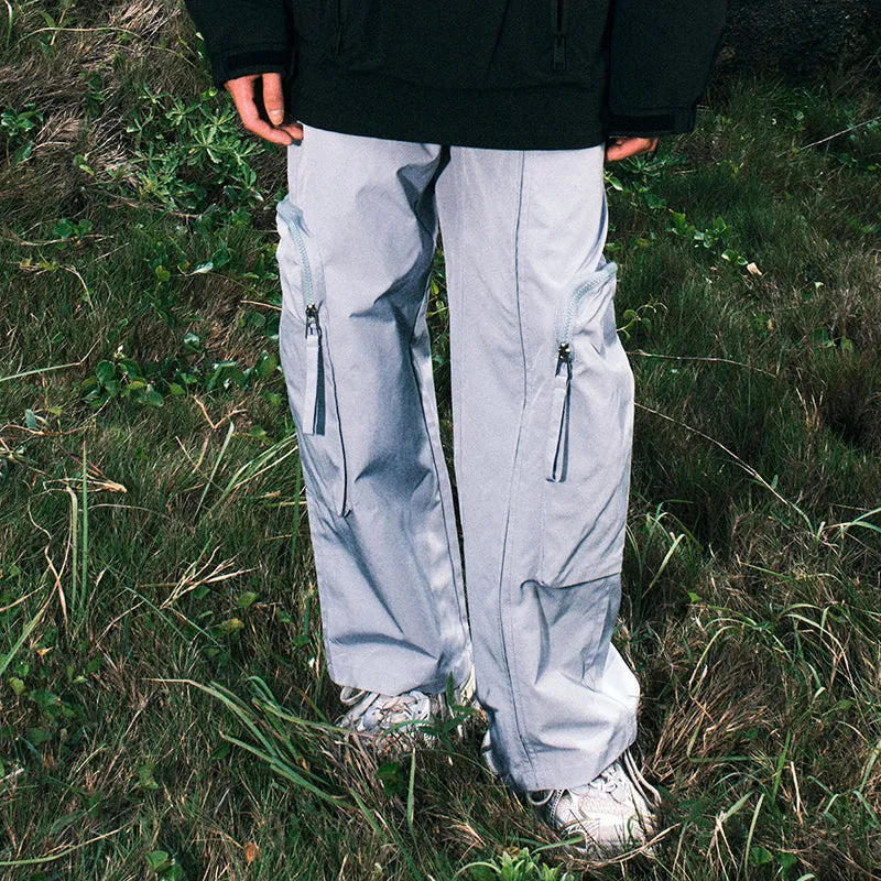 【GENANX2024NEW】Functional air three-dimensional zipper bag waterproof cargo pants casual pants