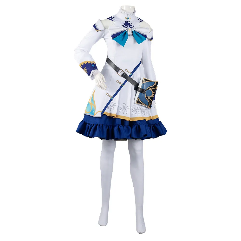 Genshin Impact Barbara Dress Outfits Halloween Carnival Suit Cosplay Costume