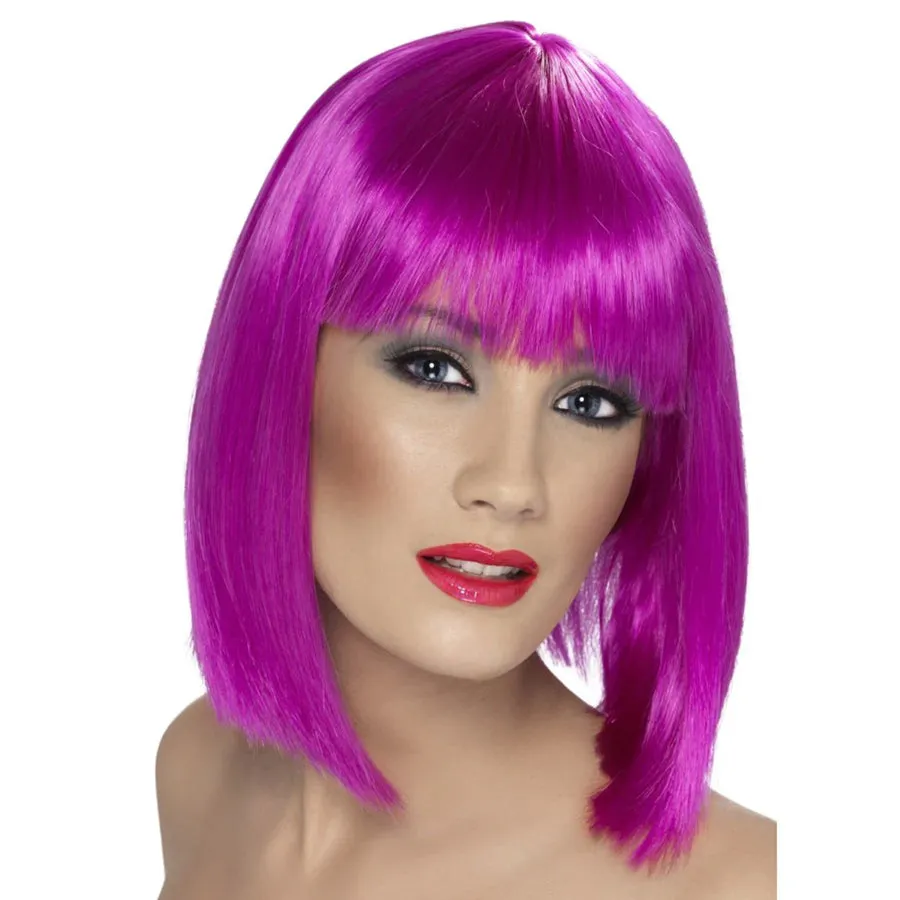 GLAM WIG SHORT N PURPLE