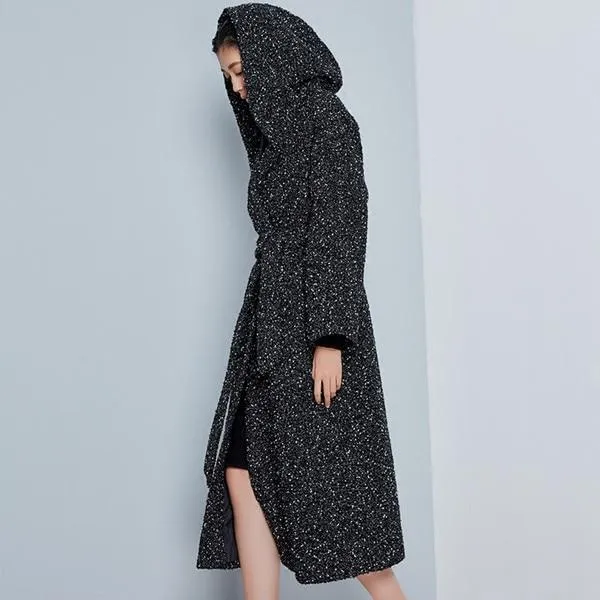 Handmade Hooded Wool Coat