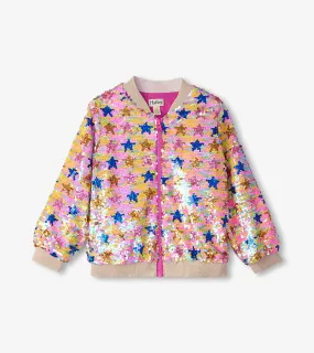 Hatley - Star Party Sequins Bomber Jacket