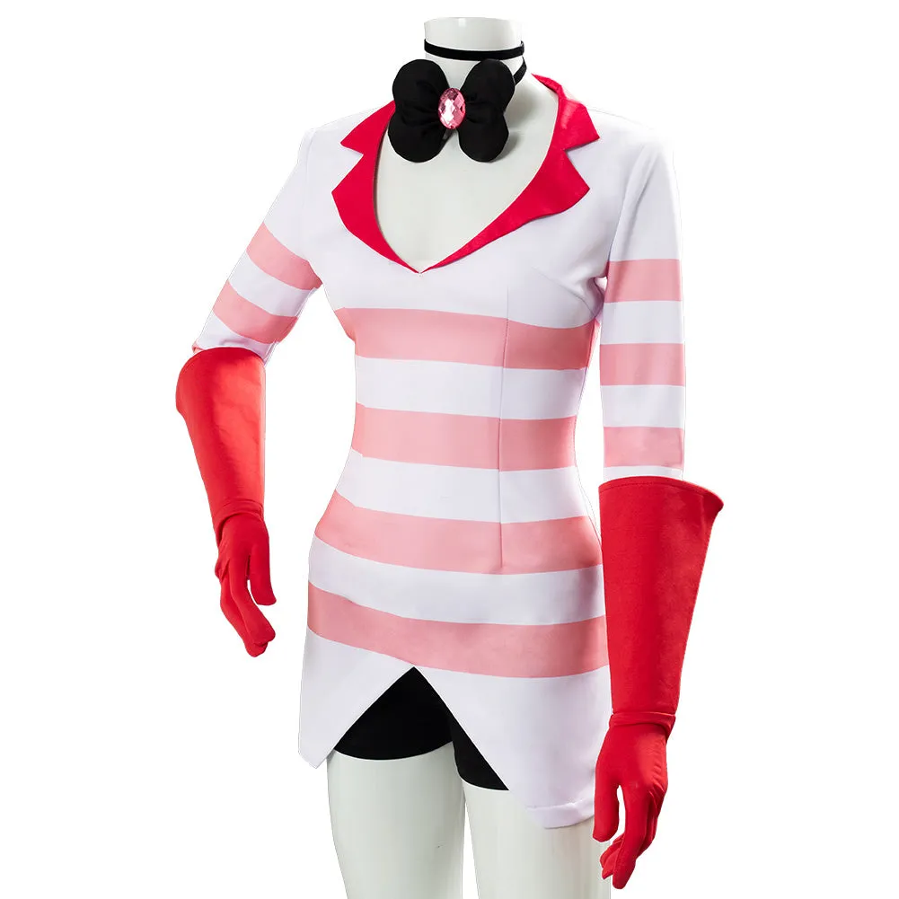 Hazbin Hotel ANGLEDUST Outfit Halloween Carnival Suit Cosplay Costume