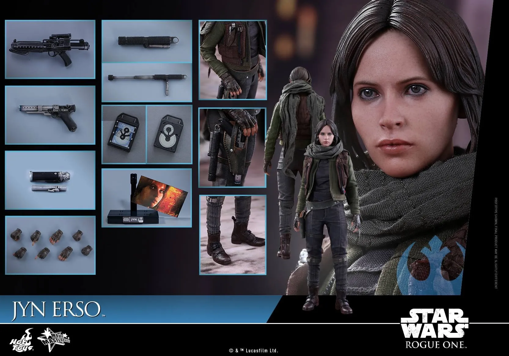 Hot Toys - MMS404 - Rogue One: A Star Wars Story -  Jyn Erso